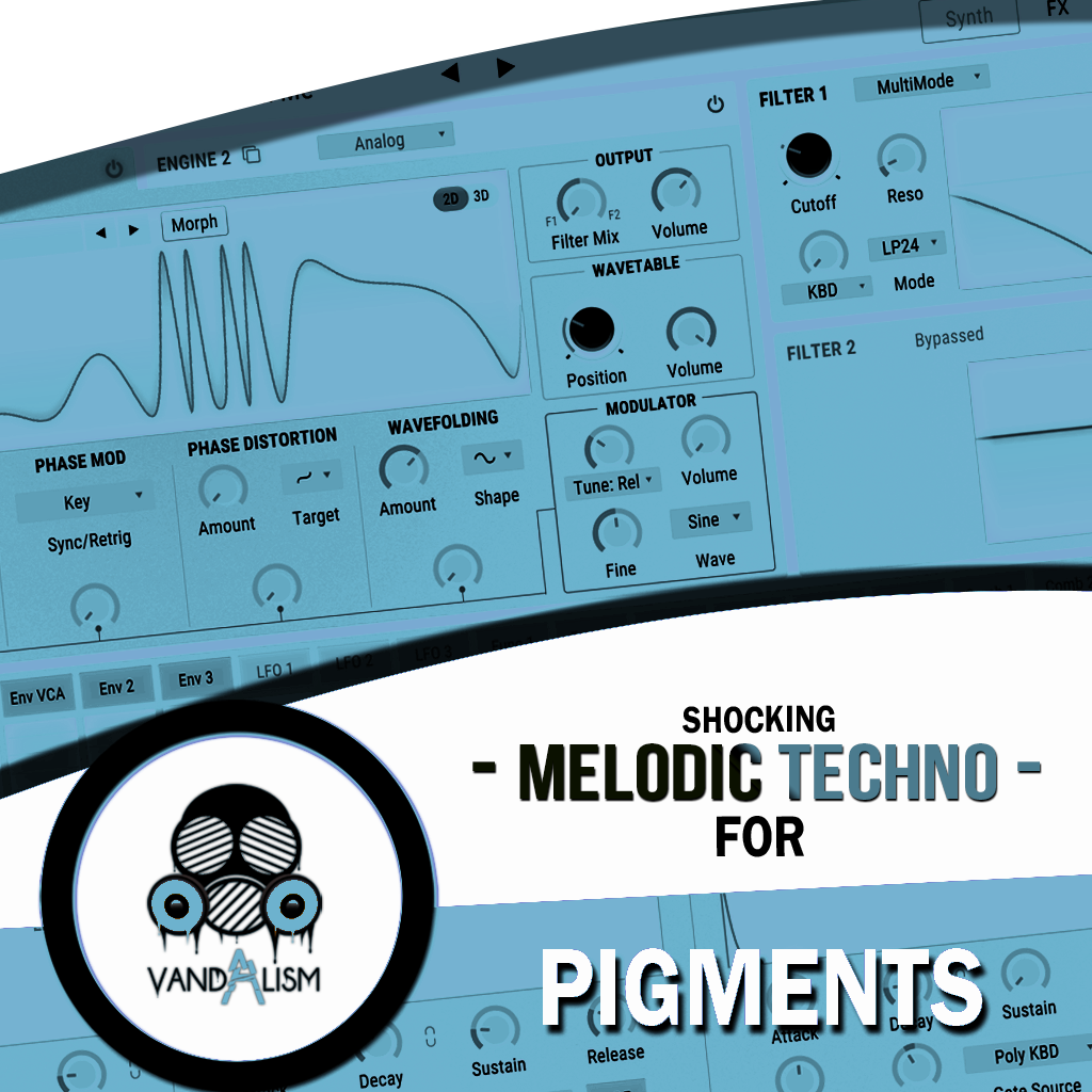 Melodic Techno For Pigments