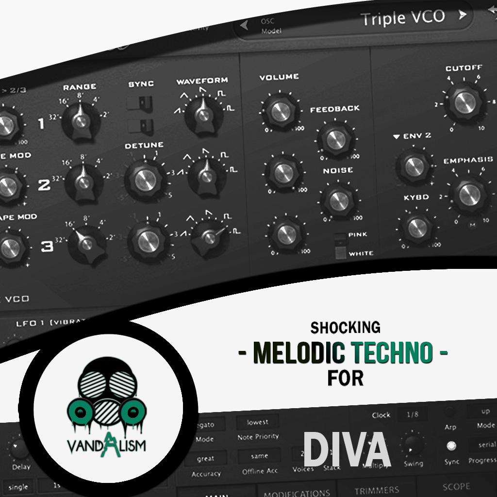Shocking Melodic Techno For Diva