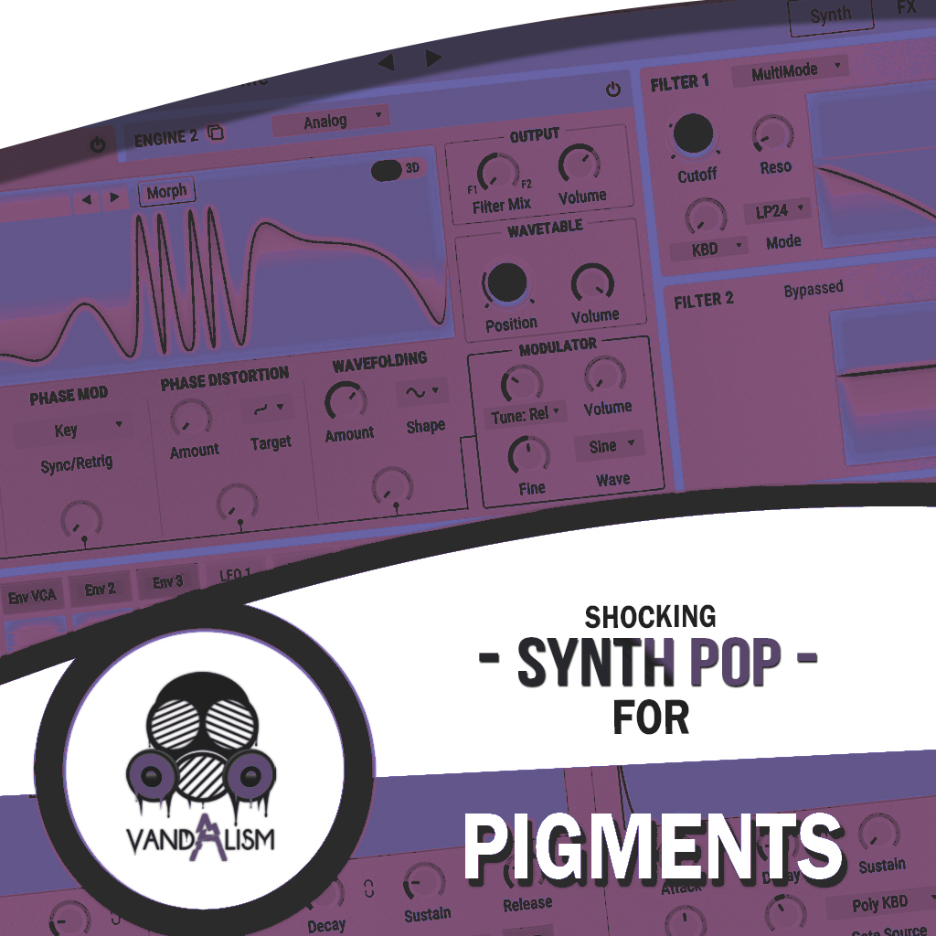 Shocking Synth Pop For Pigments